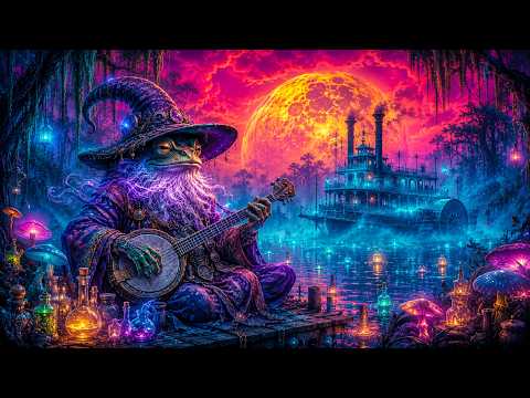 Psychedelic Swamp Rock – Acid Blues Groove Mix for Bayou Nights