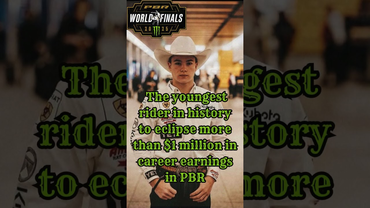 Teenage Phenom John Crimber Looks to Take The Gold Buckle at PBR World Finals 