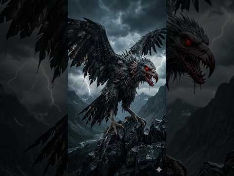 Dangerous crow and People,# भयंकर  कौवा और गांव की मुर्गी