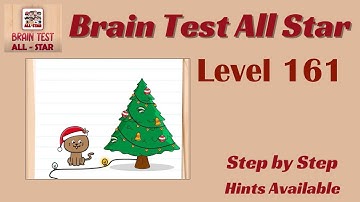 Brain Test All Star Level 161 – Quick & Easy Solution!