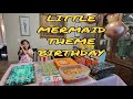 LITTLE MERMAID THEME Birthday #mermaid #toddlers #birthday #birthdaycelebration #party #cake