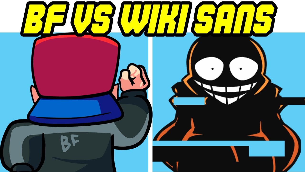 Friday Night Funkin' - Boyfriend VS Wiki Sans - FNF Mod 