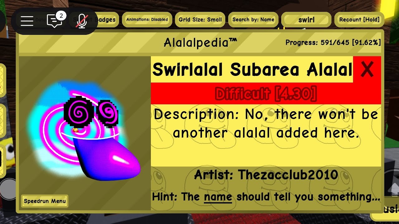 How to get Swirlalal Subarea Alalal in find the alalals! 