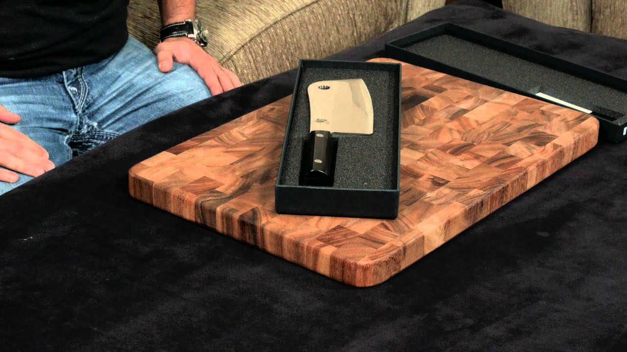 Shun Classic 6 Inch Meat Cleaver Review and Information. YouTube