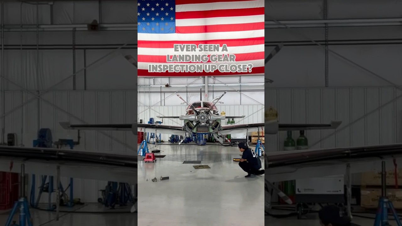 Landing Gear Inspection | Annual Aircraft Maintenance Highlight