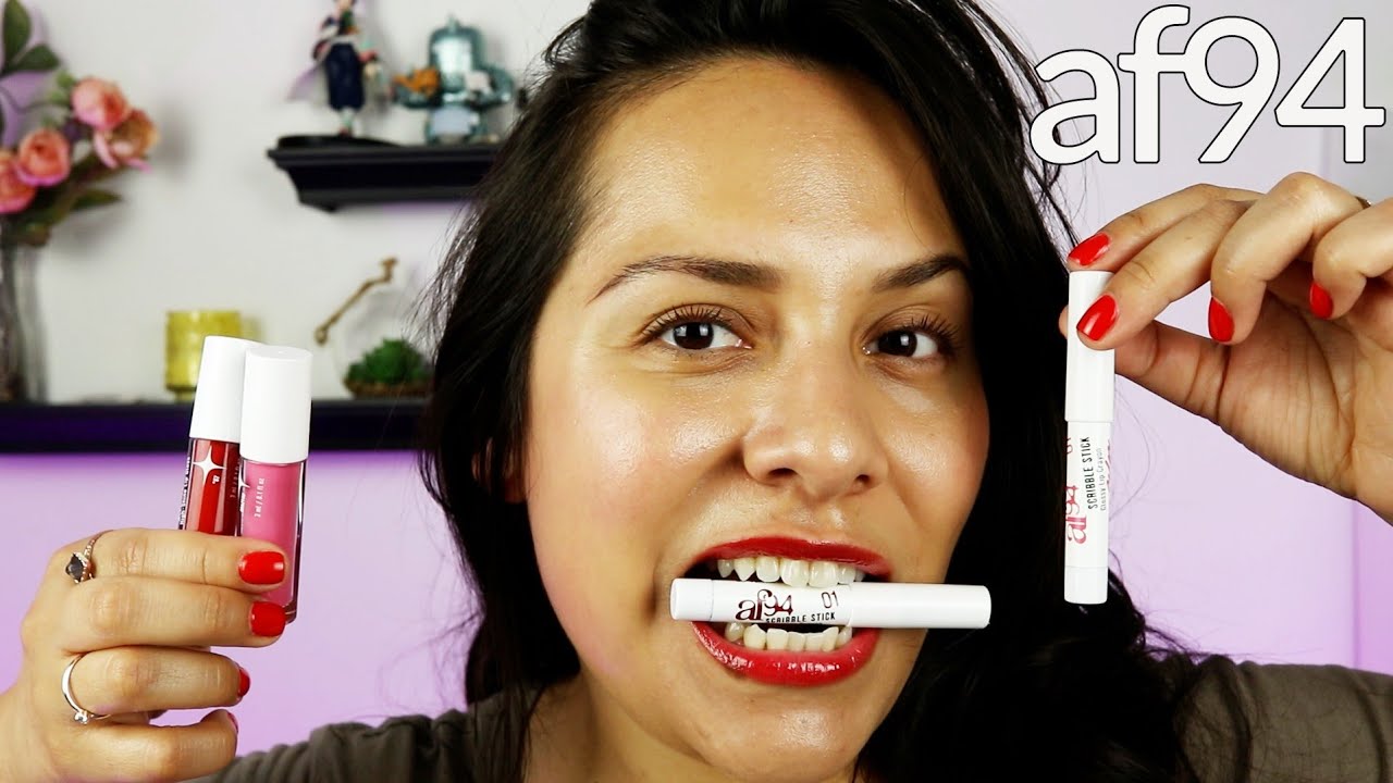 af94 Give Em Lip Crazy4u & *67 + Scribble Stick Queen Cherry