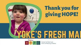 Thank you, Yoke's Fresh Market!