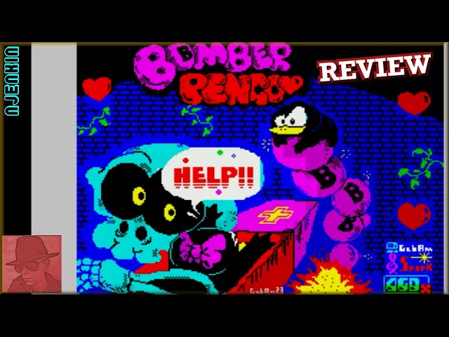 Bomber Pengo : Homebrew from 2023 - on the ZX Spectrum 128K