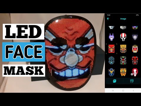  Led Mask With Face Transforming -Bluetooth App