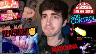 Madonna - God Control (Official Video) REACTION! | Plus, My FIRST Times SEEING #Madonna LIVE! 😍