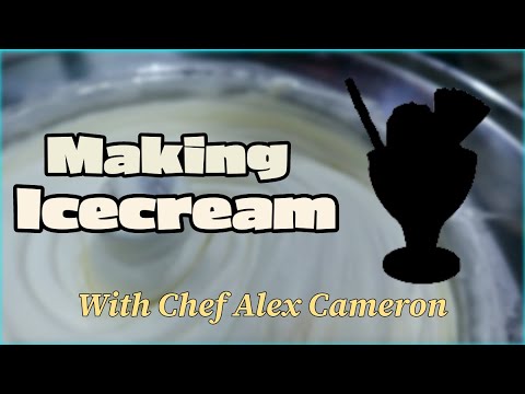 Making Homemade Vanilla Ice-Cream!