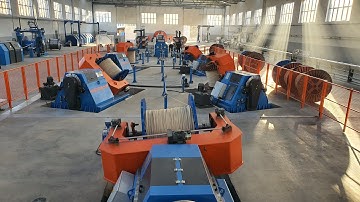 Bozdemir BODR Series Drum Twister Line for Laying-Up and Armoring