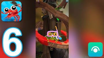 Mr. Crab 2 - Gameplay Walkthrough Part 6 - Tree House: Medium (iOS)