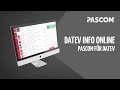 pascom DATEV Info Online [deutsch]