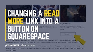 Changing a “Read More” Link Into a Button on Squarespace