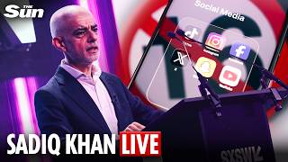 LIVE: Mayor of London backs social media ban for under-16s