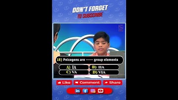 Periodic Table || IIT&JEE Questions NO 18 || IX Class