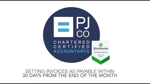 Setting invoices as payable 30 days from the end of the month- QuickBooks Online