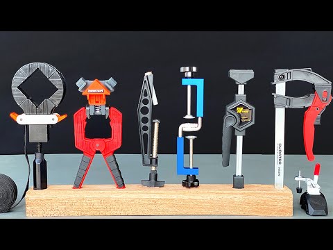 10 Amazing & Useful WoodWorking Clamps