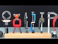 10 Amazing & Useful WoodWorking Clamps !!!