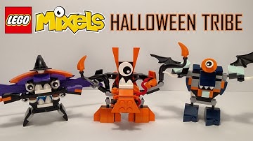 LEGO Instructions: Mixels Series 10 Mixoween Tribe How to Build! Spooker, Witcha, Pumpgordo (Custom)