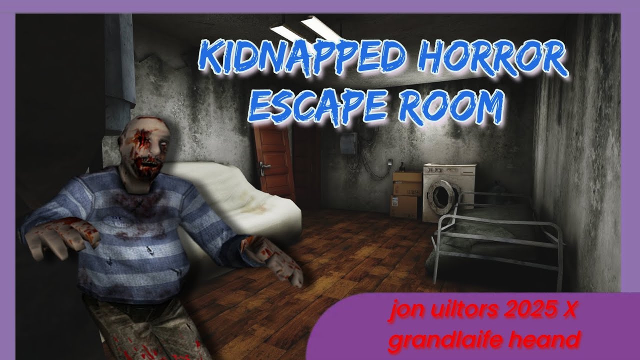 видео прохождения игры kidnapped horror escape room psychopath hunt на экстриме 