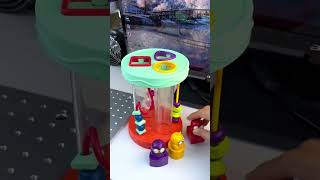 Kibtoy Shape Sorter Sorting Toy Fun Sounds and Bead Maze with 3 Owls and Colorful Shapes