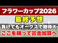 【フラワーカップ2026】20年以上も続いている好走条件に今年も該当するのか...【最終予想】