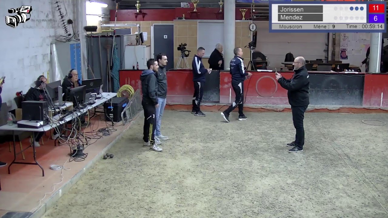 Miniature de la vidéo : Pétanque Qualif PcMouscron, finale