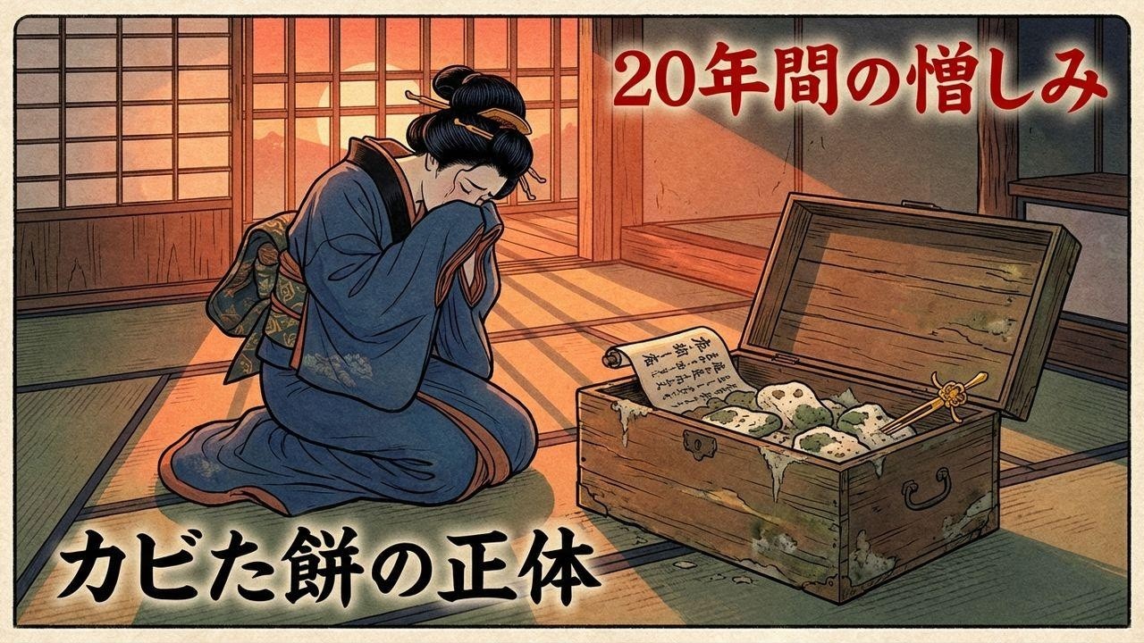 20年憎んだ姑の遺品。カビた餅の底に隠された、命を削る衝撃の真実。