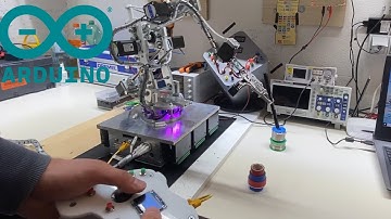 #03. Robotic arm (Aluminium) / Brazo robotico (Aluminio) - ARDUINO
