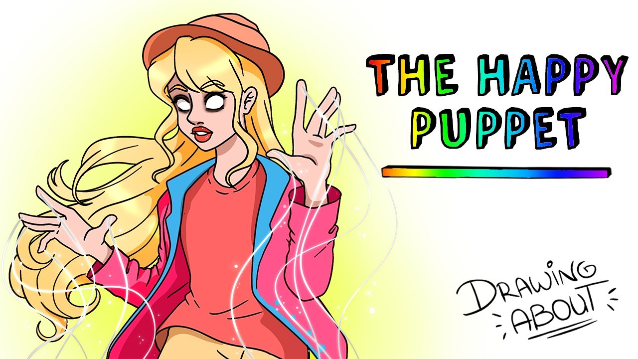 THE HAPPY PUPPET, HAPPYPASTA THE PUPPETEER Draw My Life YouTube