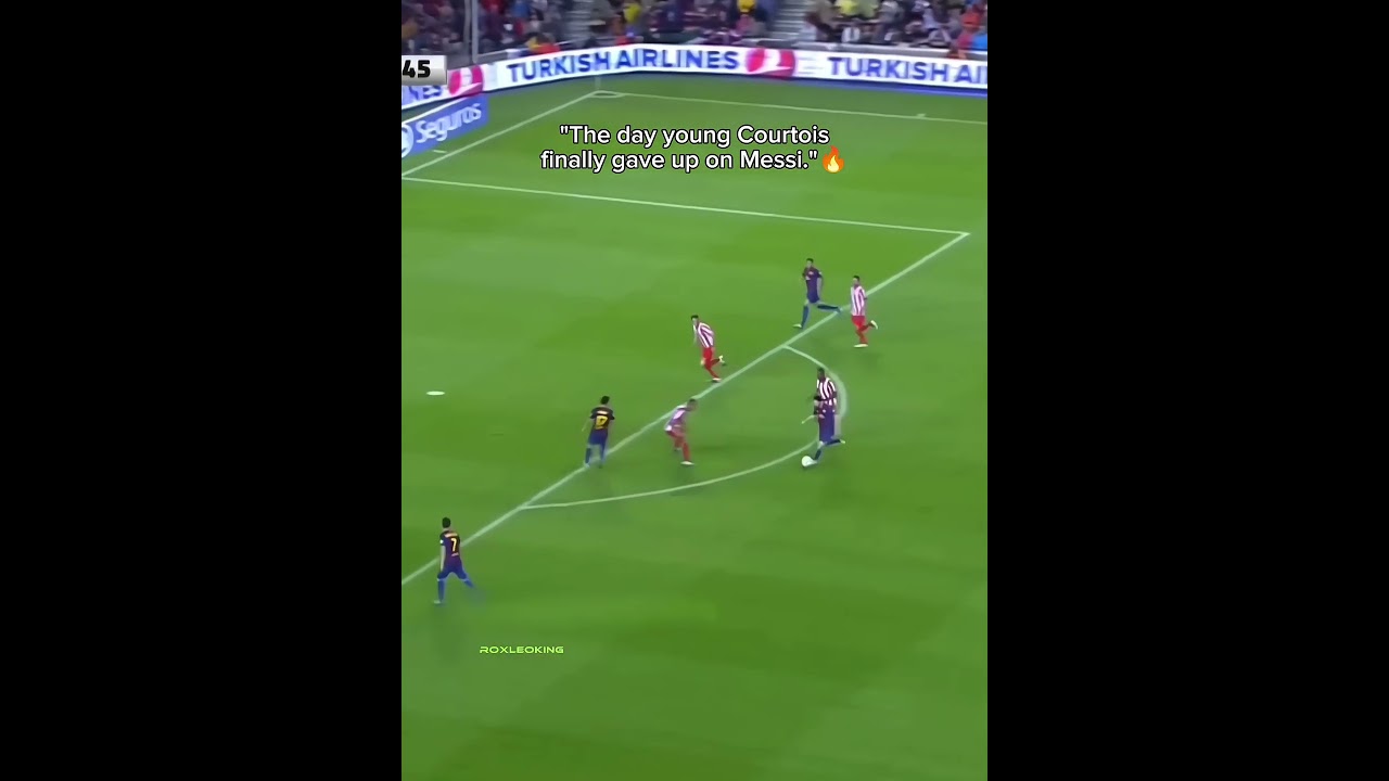 Messi vs Atletico Madrid 2012 #shorts #football #messi #lionelmessi #barca #fcbarcelona #soccer