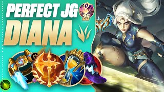 Challenger DIANA JUNGLE Shows You How To Dominate EVERY Phase Of The Game! 🌑 (That's no Moon...) screenshot 1