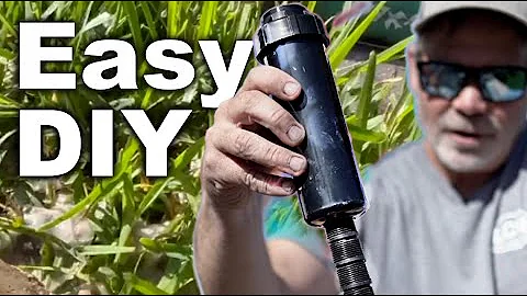 Raise and Replace A Sprinkler Head in Under 8 Minutes