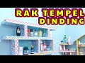 MEMBUAT RAK DINDING DARI KARDUS ( cara membuat rak dinding yang kuat dari kardus bekas )