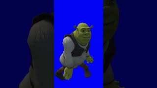 Shrek Dancing  Blue Screen