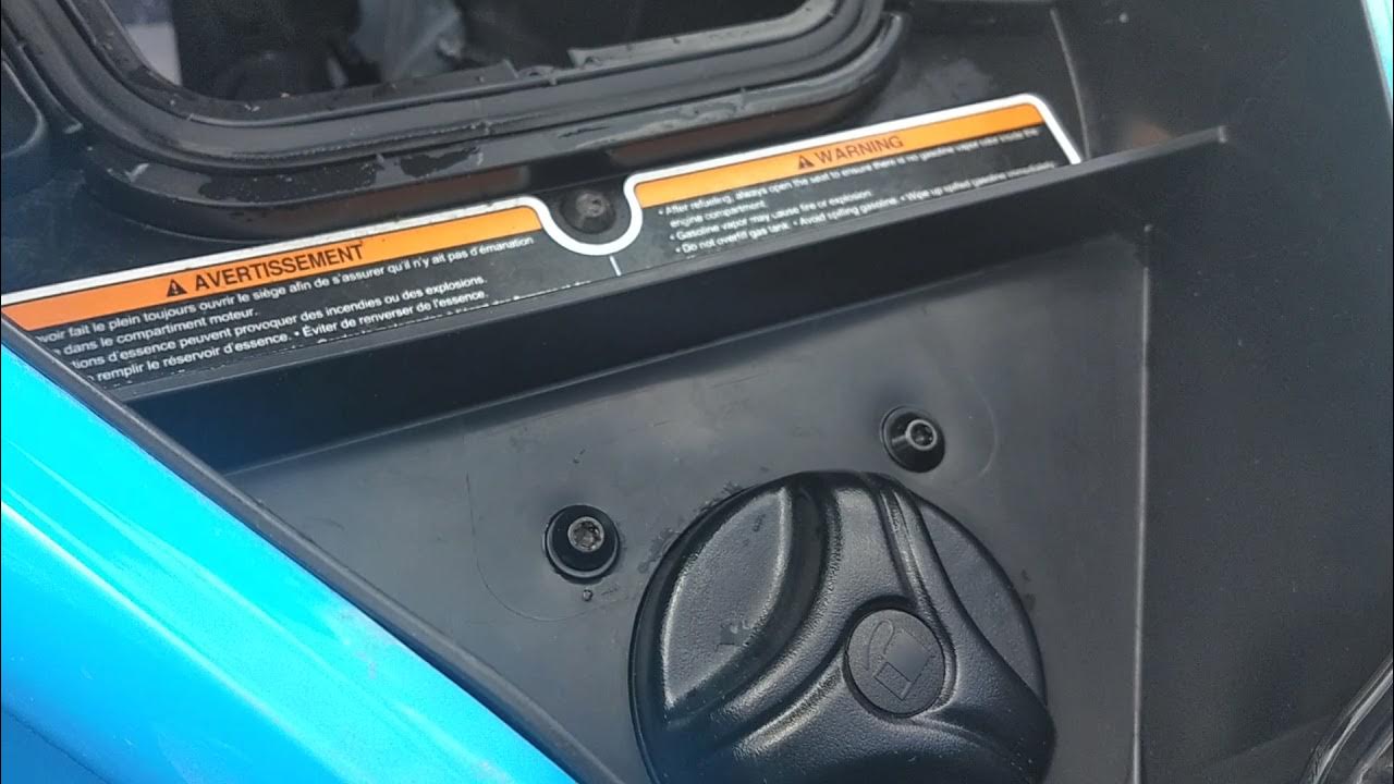 SeaDoo fuel tank water problem YouTube