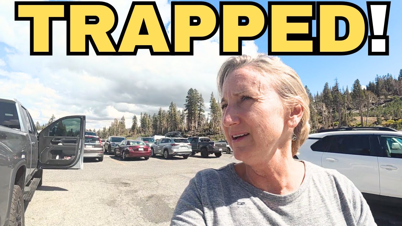 Unexpected RV Drama//RVing Over Tioga Pass//Mammoth Lakes California