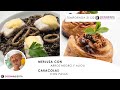 MERLUZA con ARROZ NEGRO 🍚​🐟​ CARACOLAS con PASAS 🥯​ 👨🏻‍🍳 ​Cocina Abierta de Karlos Arguiñano