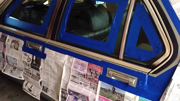 How To: Plasti Dip BMW 7 Series Window Chrome Trim Black Out, Shadowline