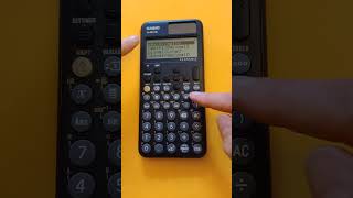 Choose Fractions or Decimals as Your Default Output to Maths Calculations on the Casio fx-991CW