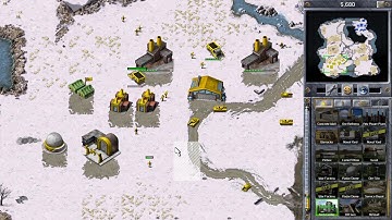 1v1 Quickmatch - C&C Red Alert Remasterd Gameplay - No Commentary