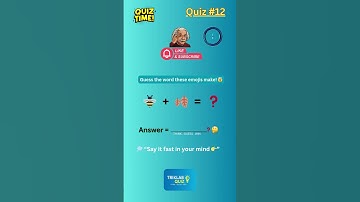 🐝🍂 = ❓ Can You Guess This Word? 🤯 | Emoji Riddle  #Shorts #quiz #emojipuzzle #braintest #puzzleday
