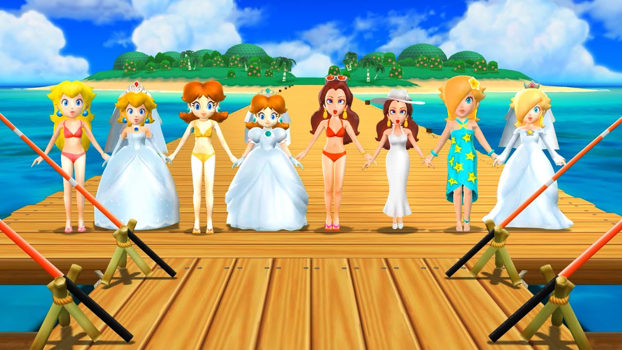 マリオパーティ9】すべてのプリンセスと面白い時間 - YouTube