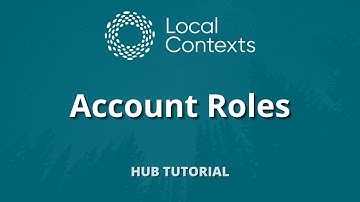 Account Roles | Hub Tutorial