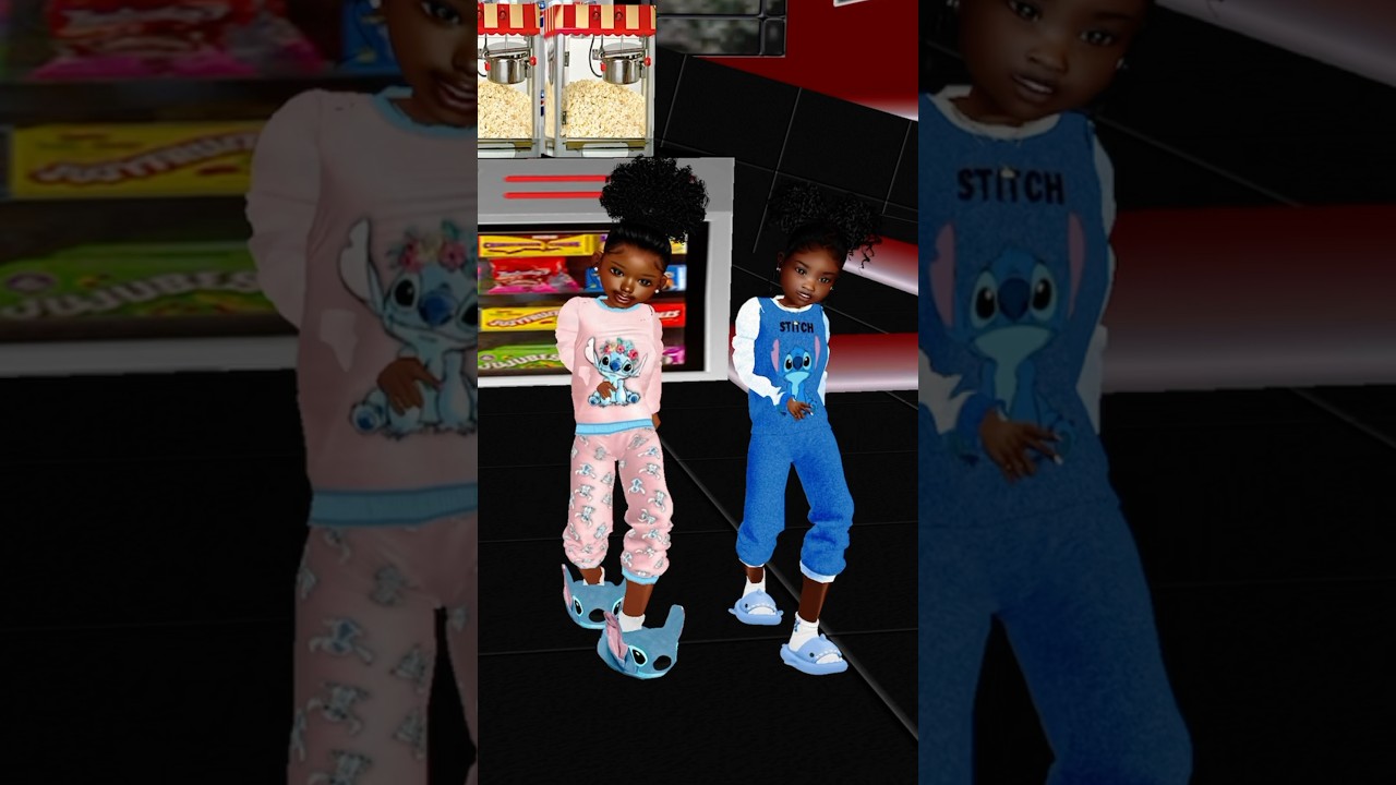 Two Besties With Stitch Pajamas 💙