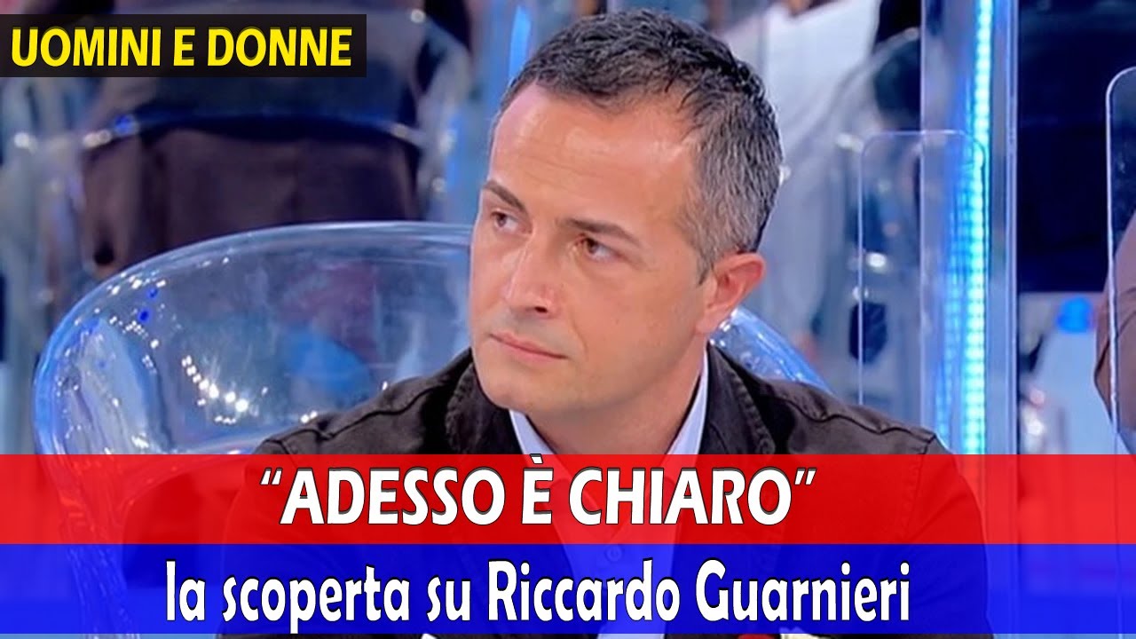 Uomini e Donne, perché Riccardo Guarnieri non tornerà in studio