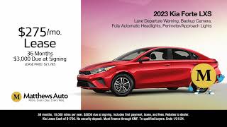 January's Big Deal at Matthews Kia in Vestal