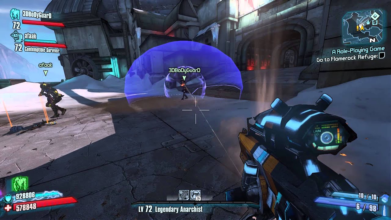 Borderlands 2 - Insane Reload Speed Skills! 3000+ Hours Character!